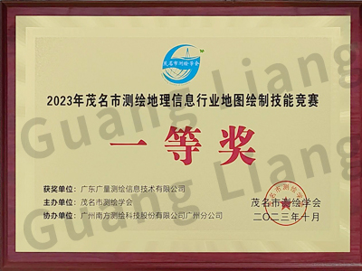 那曲市测绘地理信息行业地图绘造技术较量一等奖
